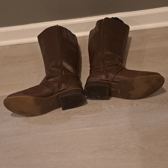 Guess Brown Knee-High Boots Wide Calf Size 10 - Picture 3 of 7